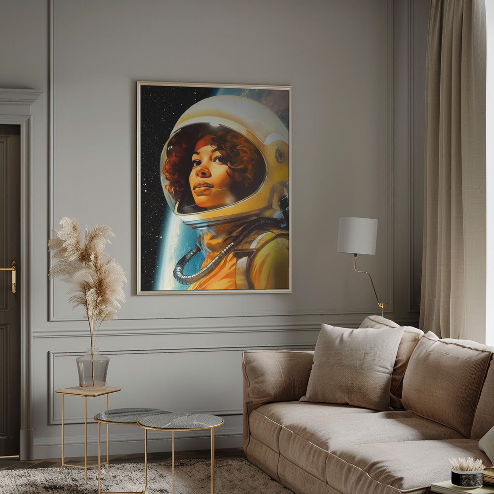 Astronaut Poster 2 Poster och Canvastavla
