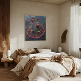 Harvesting Water Lily Poster och Canvastavla