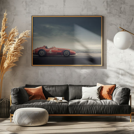 Maserati F250 Poster och Canvastavla