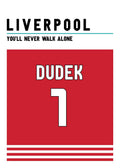 Jerzy Dudek Liverpool poster