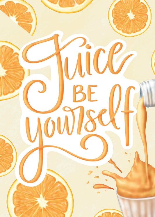 Juice pun poster