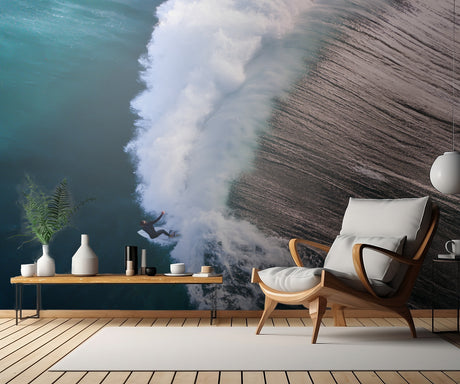 Wavy stripes Poster och Canvastavla