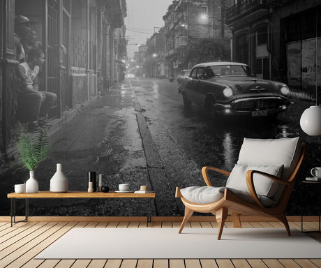 Havana in the rain Poster och Canvastavla