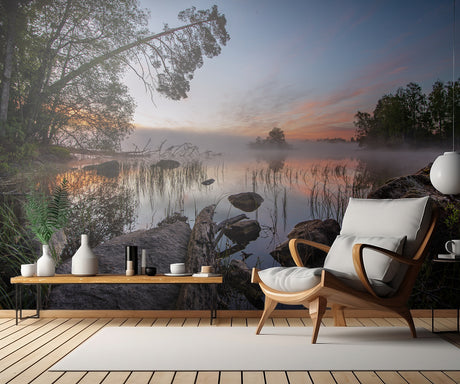 peaceful morning Poster och Canvastavla
