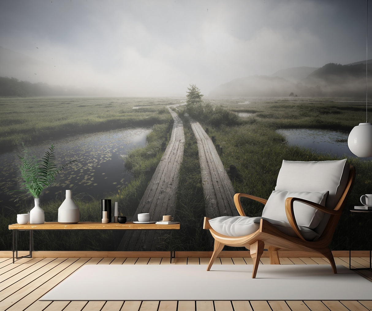 Into the foggy world Poster och Canvastavla