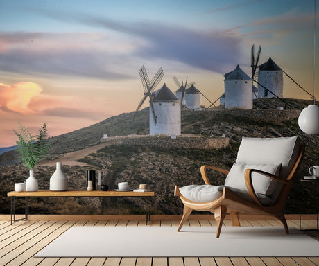 Molinos al viento Poster och Canvastavla