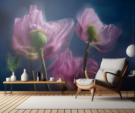 Poppies by the wayside Poster och Canvastavla