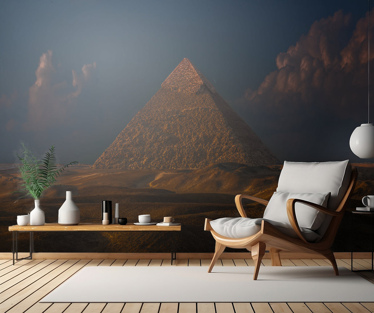 Pyramid of Khafre Poster och Canvastavla