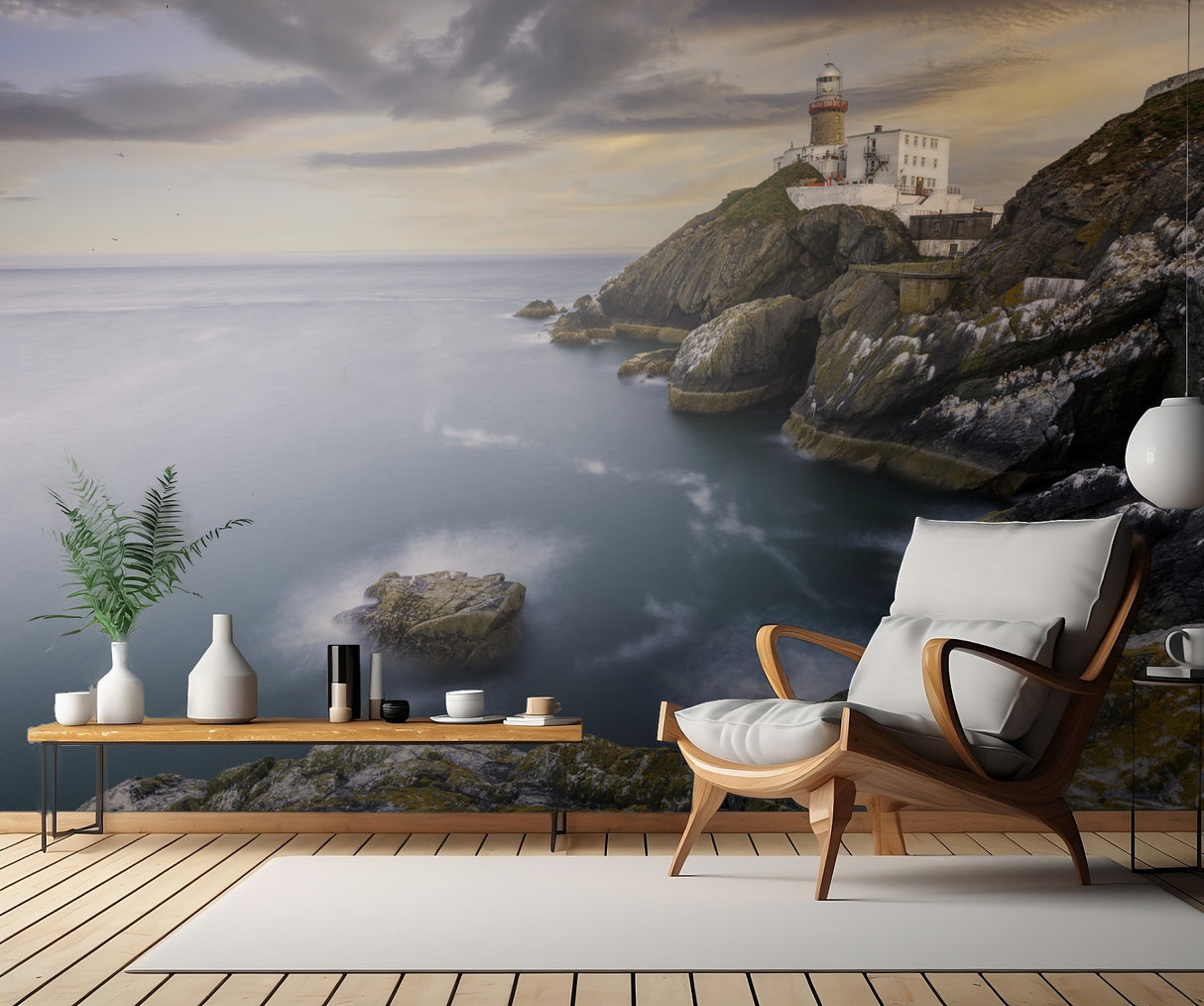 The Baily Lighthouse Poster och Canvastavla