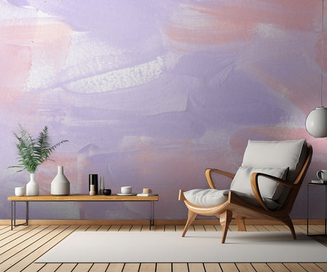 Purple in Pink Poster och Canvastavla