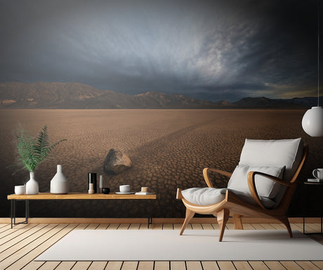 Racing Across the Desert Poster och Canvastavla
