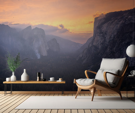 Reverse Tunnel View Poster och Canvastavla