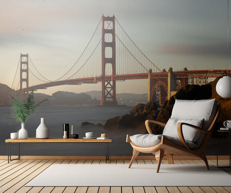 Golden Gate Bridge Poster och Canvastavla