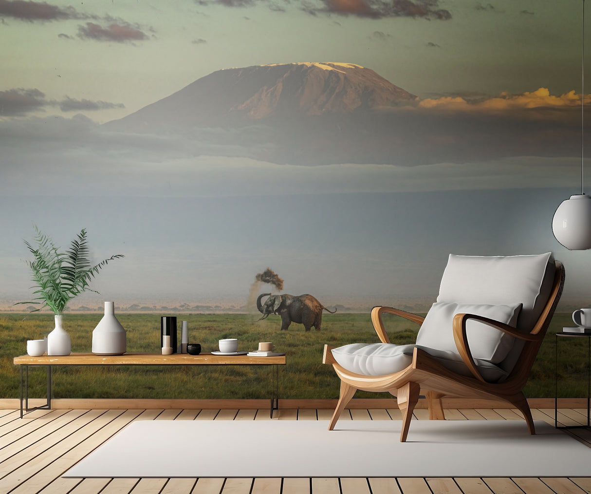 The magic of Amboseli Poster och Canvastavla