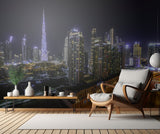 Night In Dubai Poster och Canvastavla