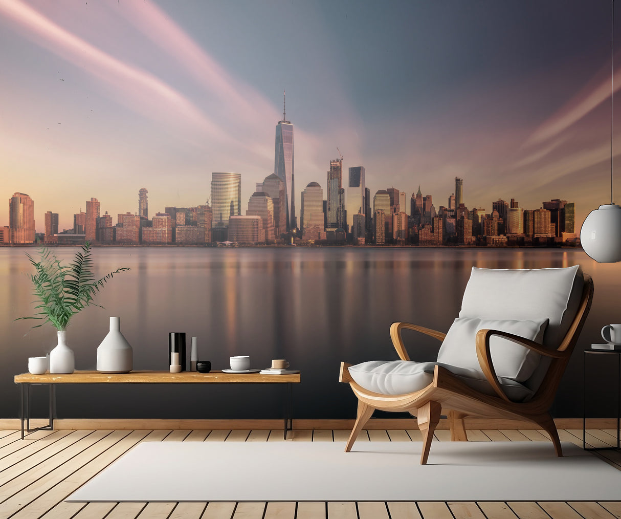 Golden Manhattan Poster och Canvastavla