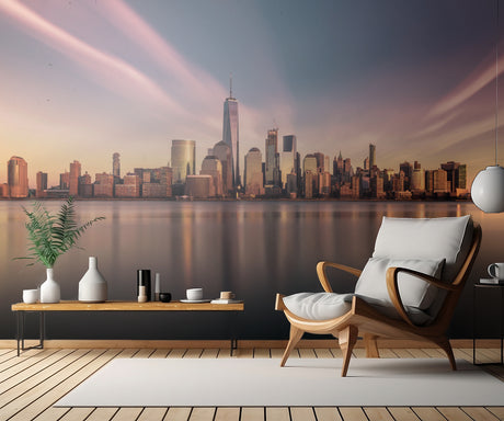 Golden Manhattan Poster och Canvastavla
