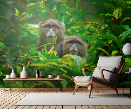 Blue Monkey Poster och Canvastavla