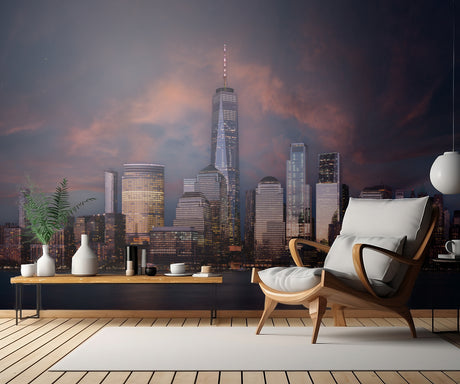 Skyline NYC Poster och Canvastavla