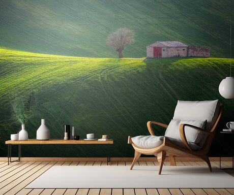 Spring at the old farmhouse Poster och Canvastavla
