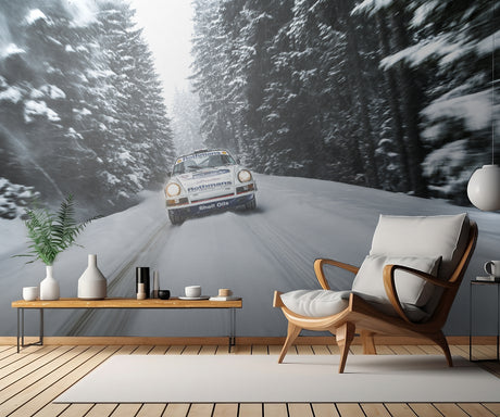 Old Porsche Poster och Canvastavla