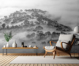 A Foggy Morning Poster och Canvastavla