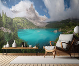Veneto - Lago di Sorapis Panorama Poster och Canvastavla