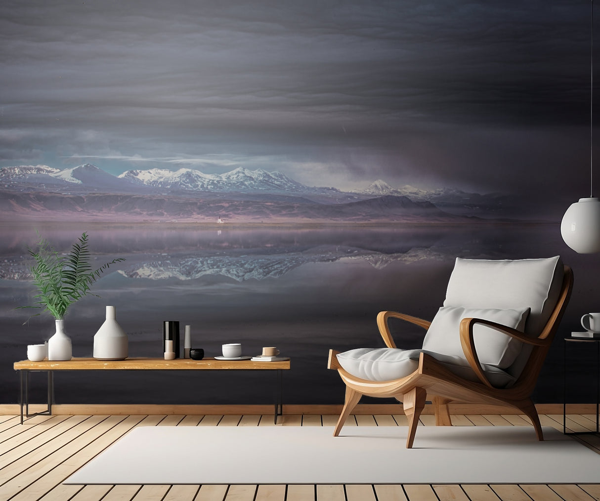 Before the storm covers the silence Poster och Canvastavla