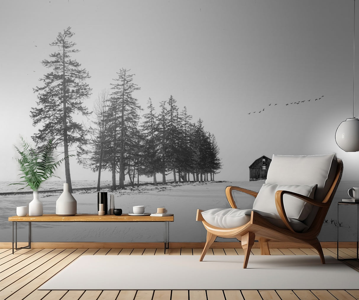 A Sunny Winter Day Poster och Canvastavla