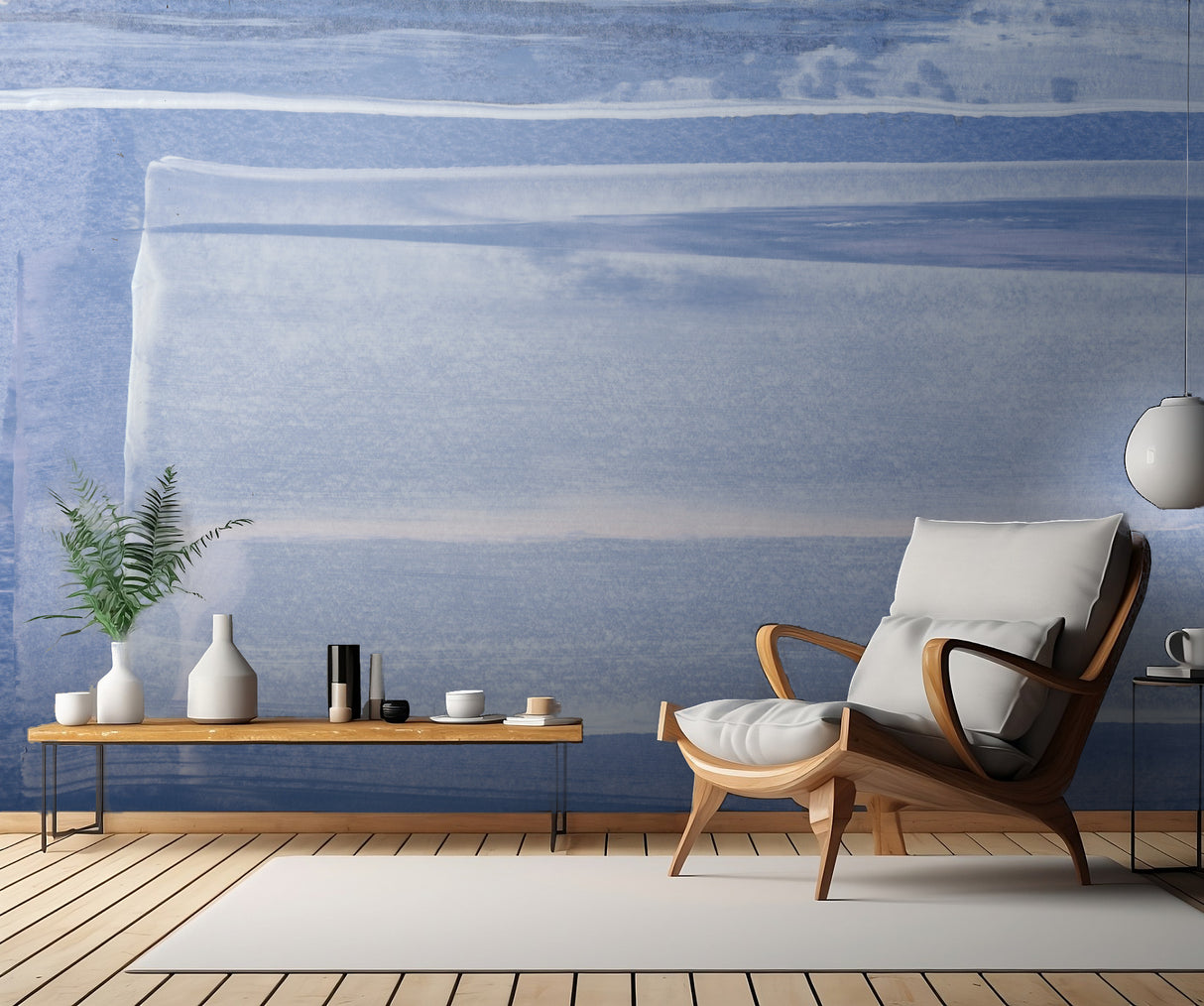 Happiness is Blue Poster och Canvastavla