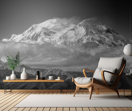 Denali from the opposing ridge line Poster och Canvastavla
