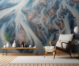 The glacier rivers of Iceland Poster och Canvastavla