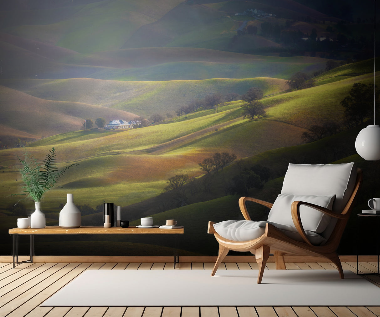 Spring at TriValley Poster och Canvastavla