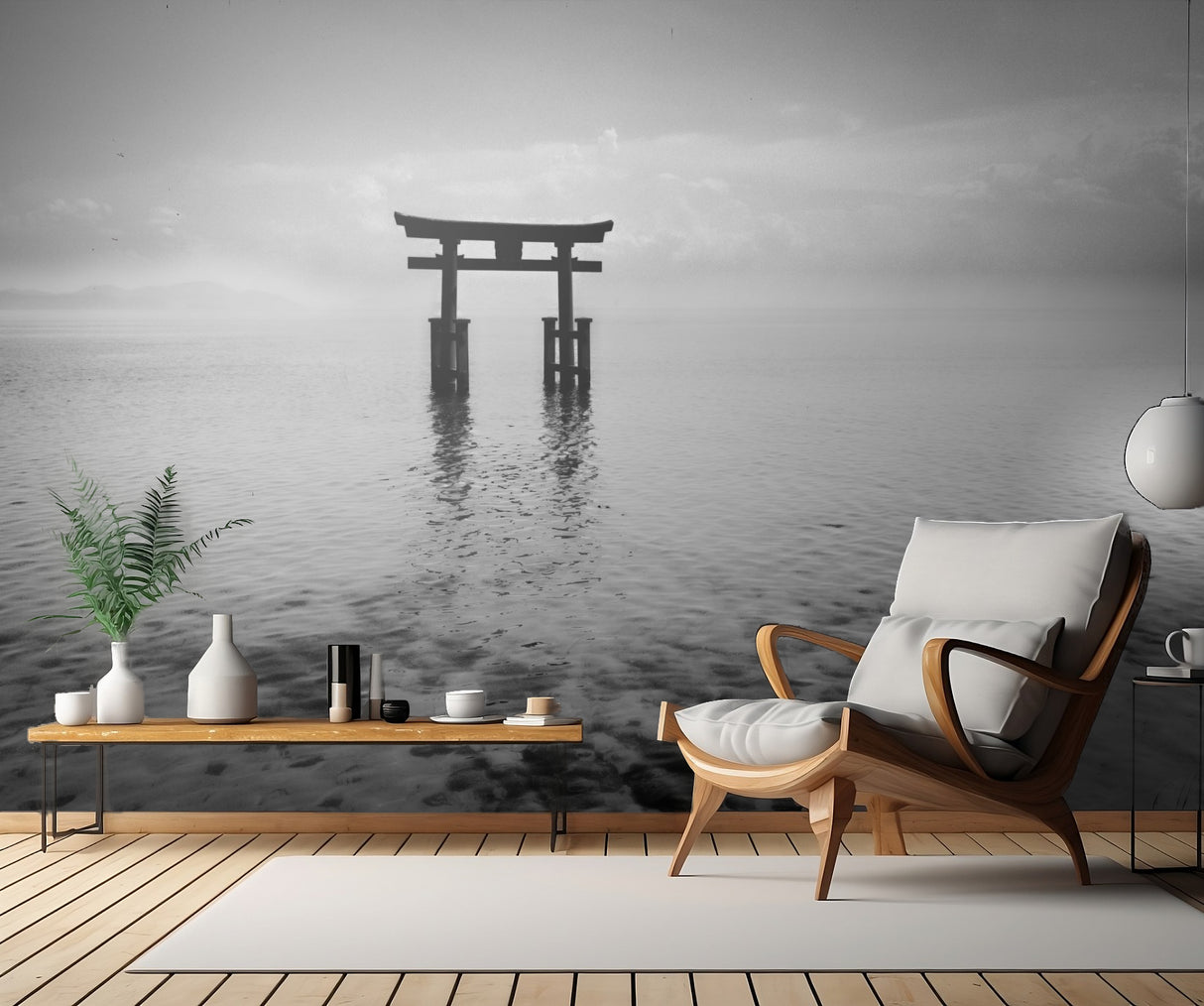 Shirahige Shrine Poster och Canvastavla