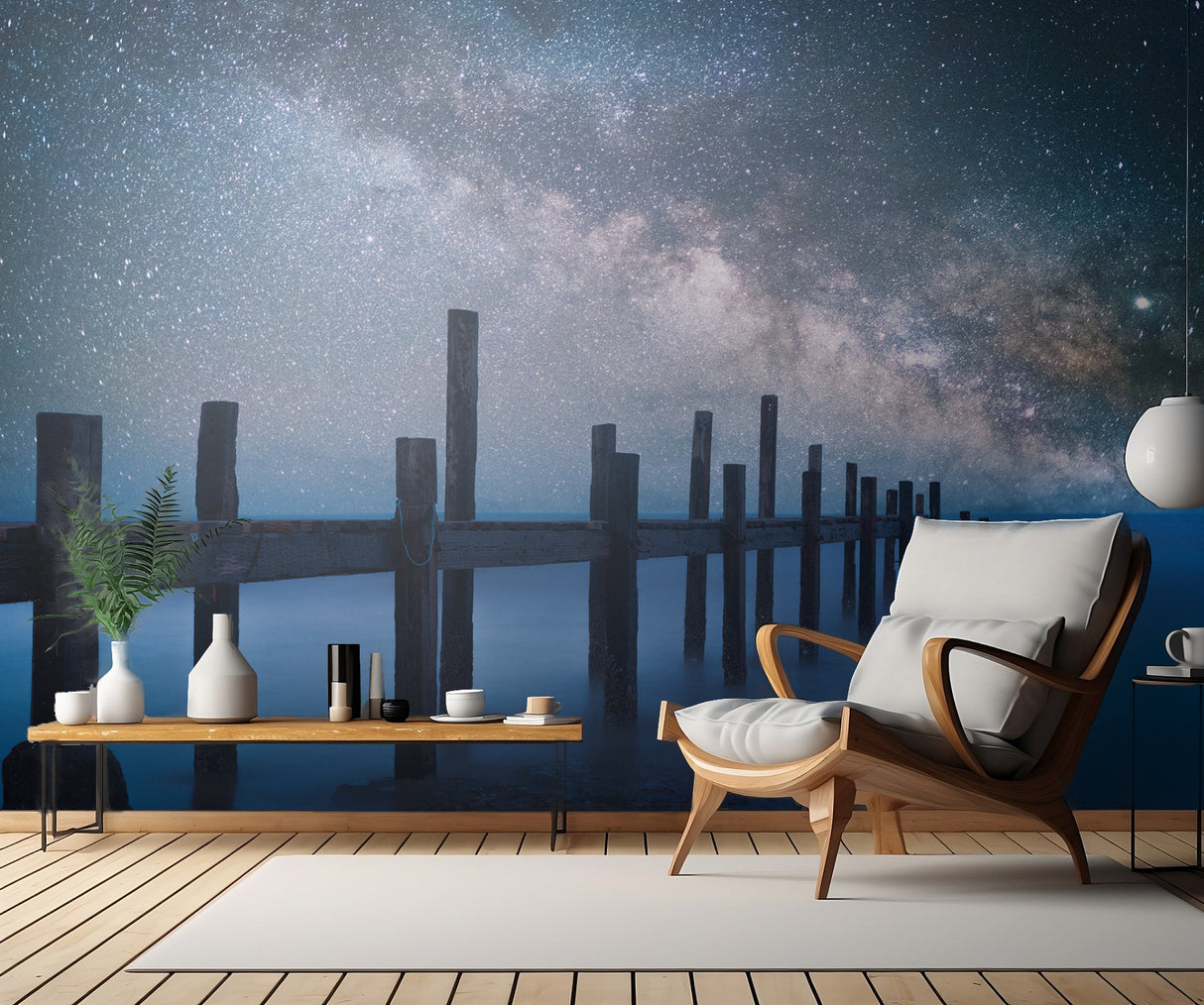 A starry night Poster och Canvastavla