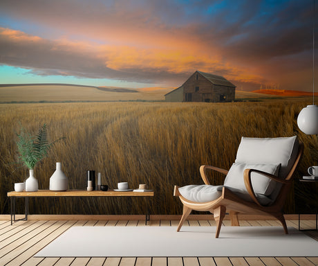Storm over Palouse Poster och Canvastavla