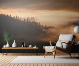 Misty forest Poster och Canvastavla
