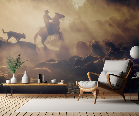 The buffalo shepherd Poster och Canvastavla