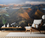 Stunning Views above Iceland Poster och Canvastavla