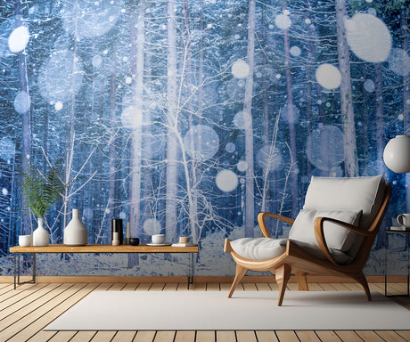 Snowscape Poster och Canvastavla