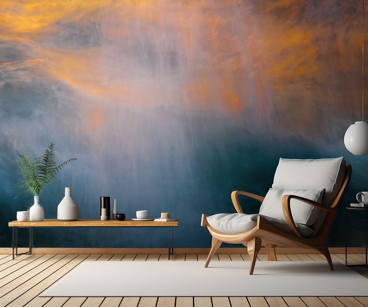 Stormy sunset Poster och Canvastavla