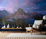 Sunrise at Mt. Assiniboine Poster och Canvastavla