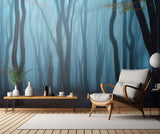 Misty forest Poster och Canvastavla