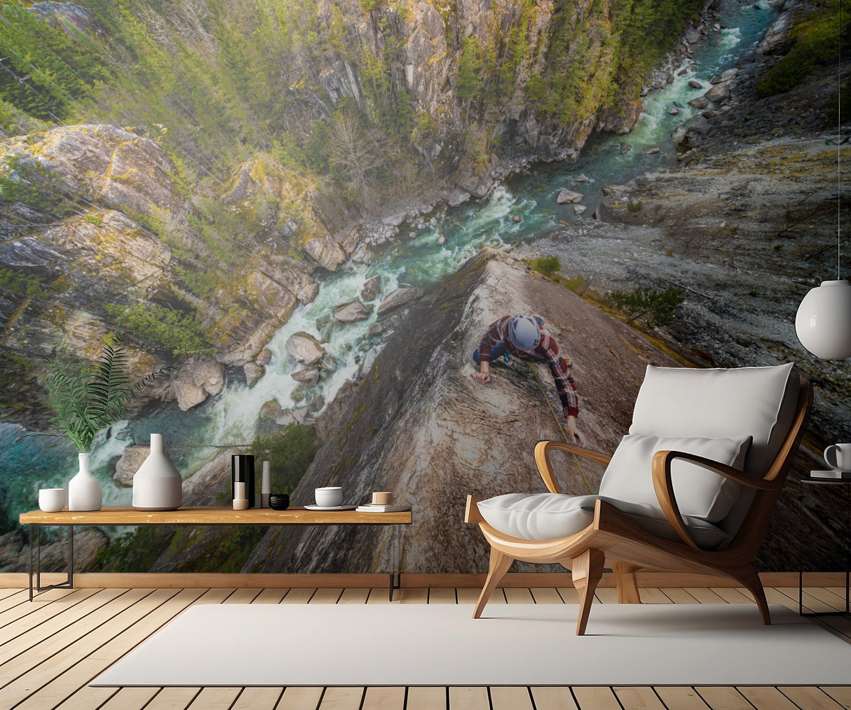 Rock Climbing in Squamish Poster och Canvastavla