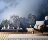 Peach blossom snow of the Great Wall Poster och Canvastavla