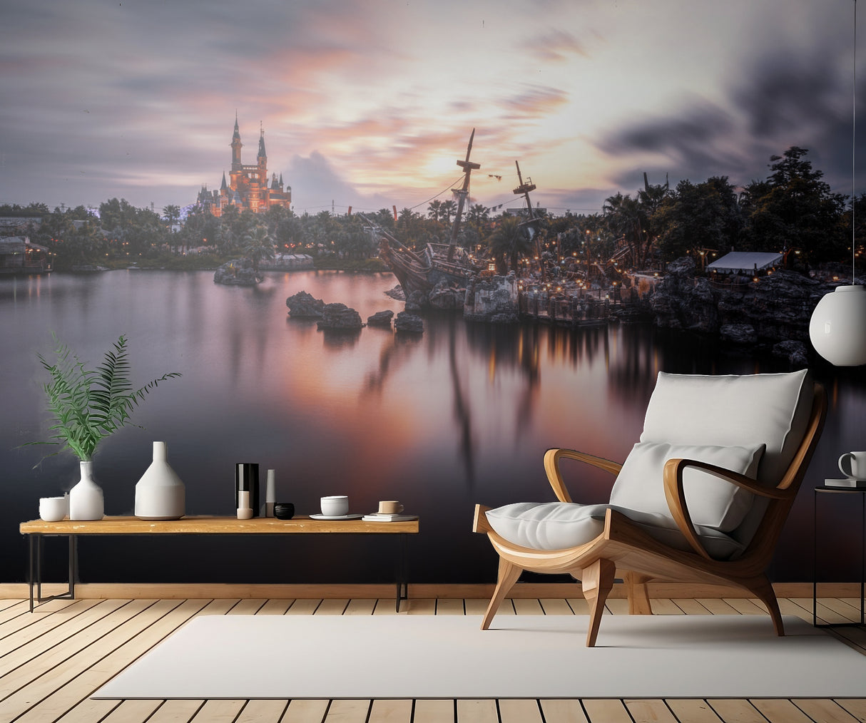 Sunset at Treasure Cove Poster och Canvastavla