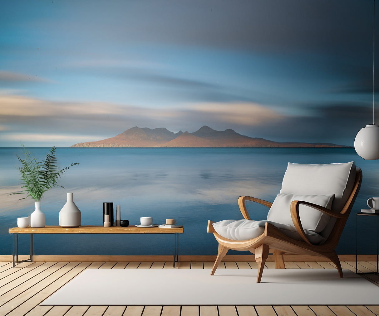 An epic sunrise in Eigg Poster och Canvastavla