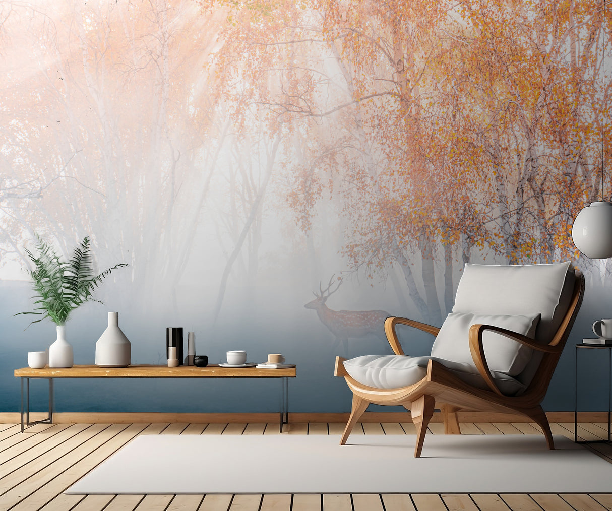 Deep in fog Poster och Canvastavla