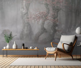 Trees in  the blizzard Poster och Canvastavla