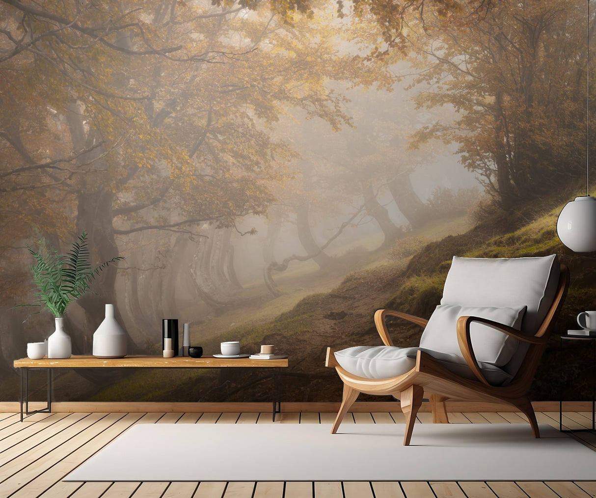 Twisted beeches Poster och Canvastavla